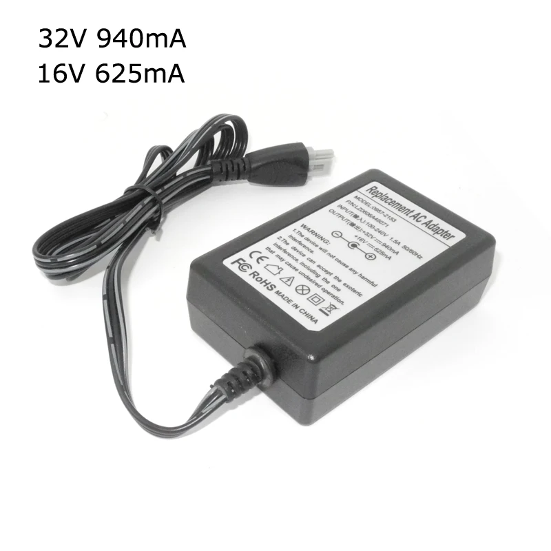 32 В 940mA 16 625mA 0957 2178 2146 2166 для принтера HP AC адаптер питания зарядное устройство 100 240 1A