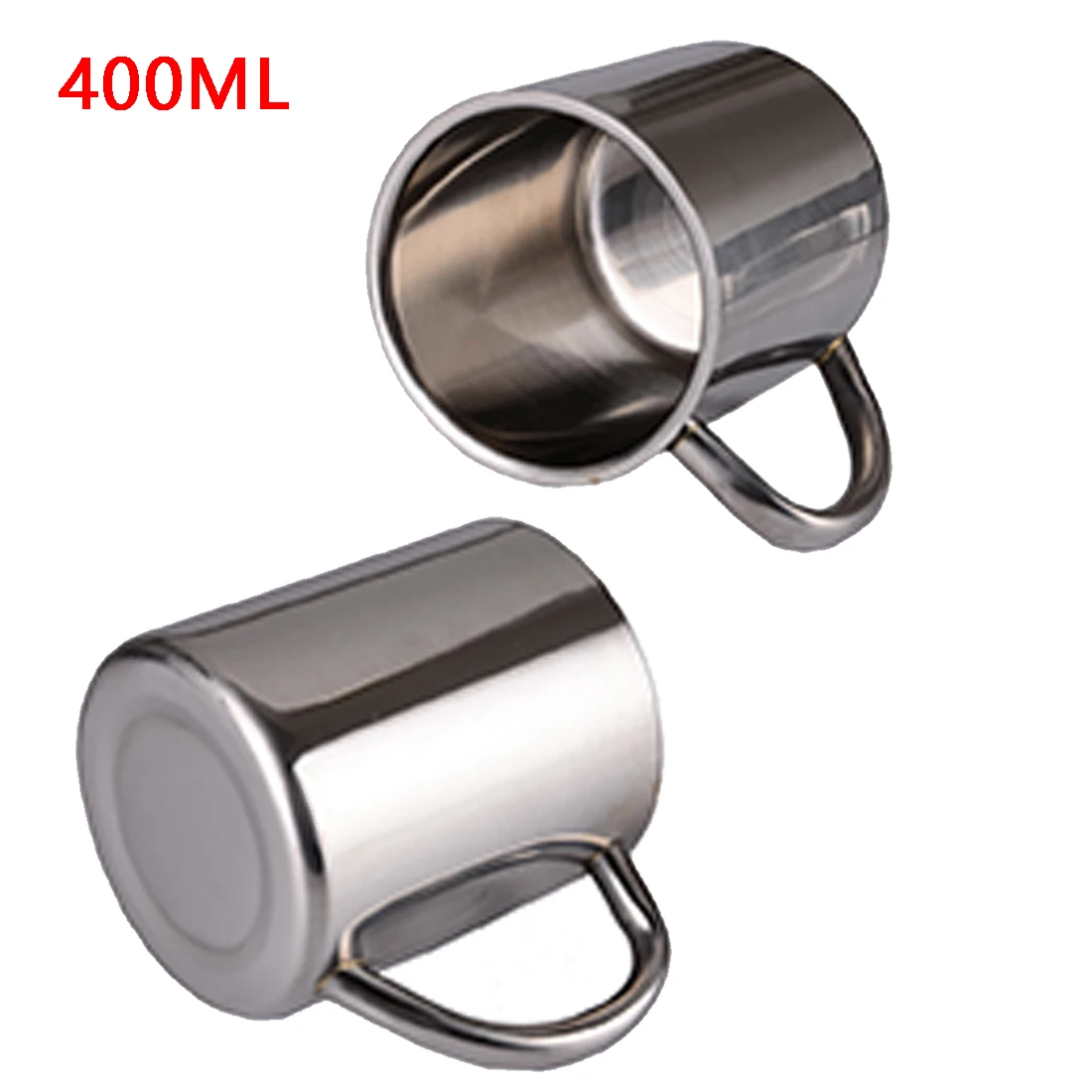 

1pc 220ml 300ml 400ml Stainless Steel Portable Mug Cup Double Wall Travel Tumbler Coffee Mug Tea Cup Double Walled