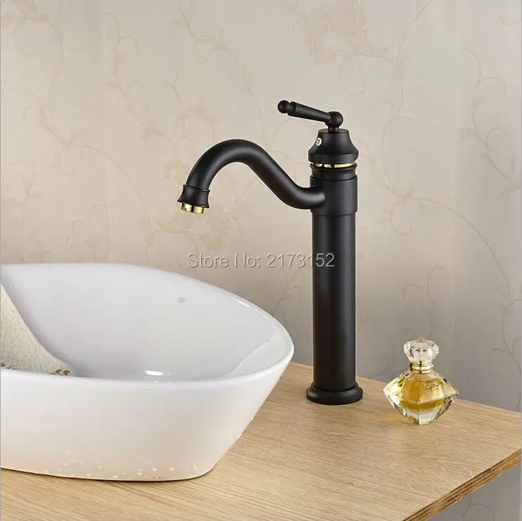 Free Shipping Tall Grilled Black Painted Long Mouth Bathroom Faucet Swivel Black Bronze Basin Sink Mixer Tap B-005
Free Shipping Tall Grilled Black Painted Long Mouth Bathroom Faucet Swivel Black Bronze Basin Sink Mixer Tap B-005