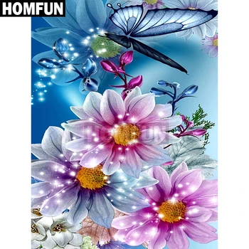 HOMFUN Full Square/Round Drill 5D DIY Diamond Painting "peony & butterfly" 3D Embroidery Cross Stitch 5D Home Decor A00094
HOMFUN Full Square/Round Drill 5D DIY Diamond Painting "peony & butterfly" 3D Embroidery Cross Stitch 5D Home Decor A00094