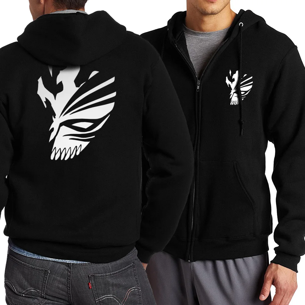 Hot Sale Anime BLEACH Kurosaki Ichigo Zipper Hoodies 2019 Spring Autumn Tokyo Ghoul Kaneki Printed Men Hoodie Zip Up Sweatshirts
Hot Sale Anime BLEACH Kurosaki Ichigo Zipper Hoodies 2019 Spring Autumn Tokyo Ghoul Kaneki Printed Men Hoodie Zip Up Sweatshirts