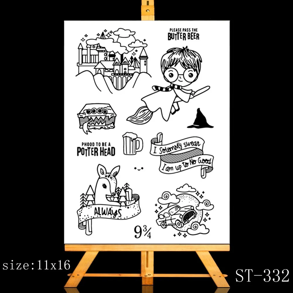 ZhuoAng Magic Broom / Harry Potter Transparent and Clear Stamp DIY Scrapbooking Album Card Making DIY Decoration Making
ZhuoAng Magic Broom / Harry Potter Transparent and Clear Stamp DIY Scrapbooking Album Card Making DIY Decoration Making