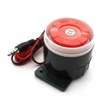 Mini Wired Siren Horn For Wireless Home Alarm Security System 120 dB loudly siren Description: At 120dbs, this siren will not o
Mini Wired Siren Horn For Wireless Home Alarm Security System 120 dB loudly siren Description: At 120dbs, this siren will not o