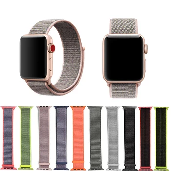 New 38mm/42mm Nylon Woven Sport Loop For Apple Watch Band Strap for Apple Watch Series 3/2/1
New 38mm/42mm Nylon Woven Sport Loop For Apple Watch Band Strap for Apple Watch Series 3/2/1