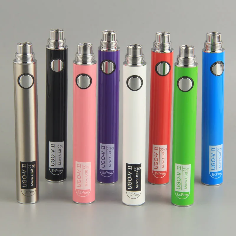 UGO V II Electronic Cigarette Battery USB Charge for side ago mt3 ce4 atomizer e cig e sigaret EVOD EGO battery 2pcs/lot smoke
UGO V II Electronic Cigarette Battery USB Charge for side ago mt3 ce4 atomizer e cig e sigaret EVOD EGO battery 2pcs/lot smoke