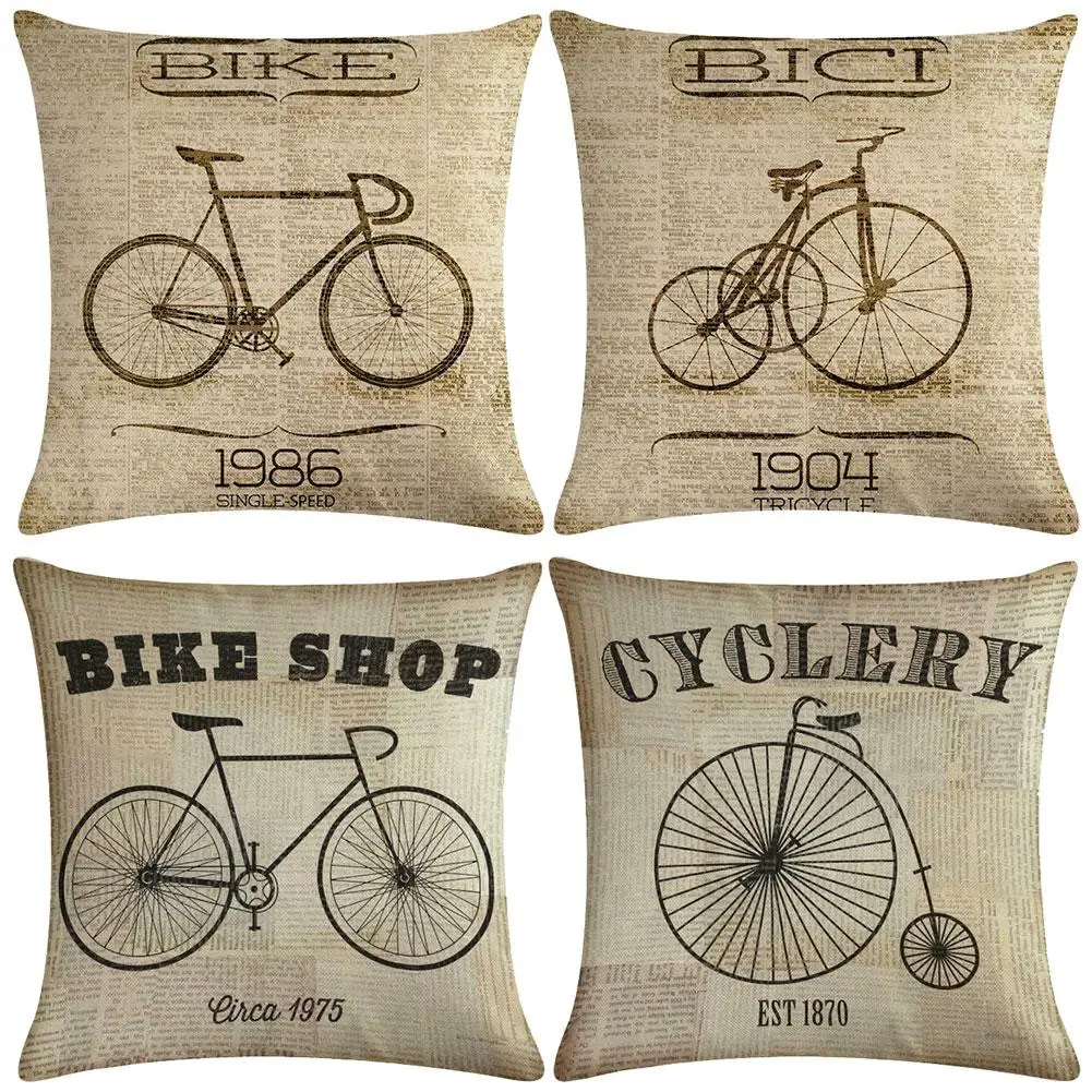 45# Lovely Bike Letter Pattern Throw Removable Pillow Case Cushion Cover Bedding Articles Home Textile Decor
45# Lovely Bike Letter Pattern Throw Removable Pillow Case Cushion Cover Bedding Articles Home Textile Decor