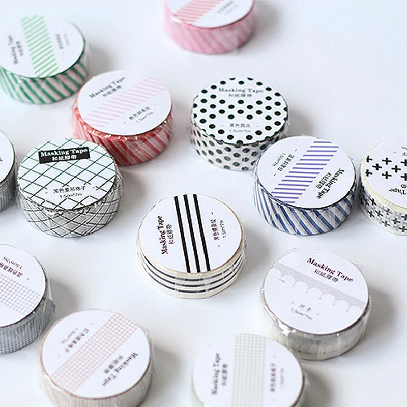 Cartoon Soft color paper Washi tape 15mm*7m pure Masking tapes Decorative stickers DIY Scrapbooking Stationery school supplies
Cartoon Soft color paper Washi tape 15mm*7m pure Masking tapes Decorative stickers DIY Scrapbooking Stationery school supplies