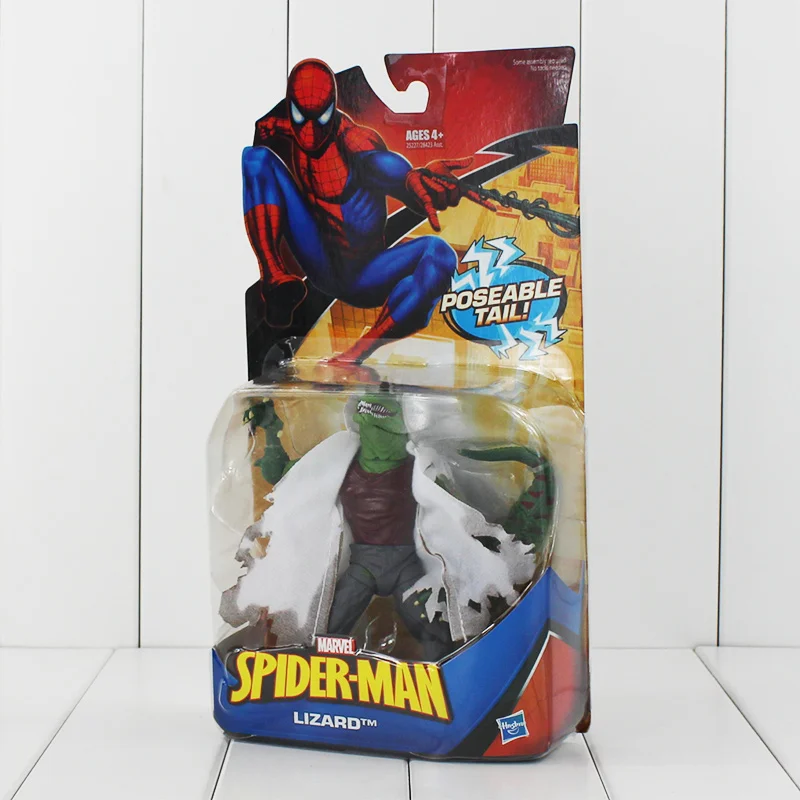 6" 15cm Super Heroes The Avengers Spider-Man Spiderman Classic Heroes Lizard With Poseable Tail PVC Action Figure Gift
6" 15cm Super Heroes The Avengers Spider-Man Spiderman Classic Heroes Lizard With Poseable Tail PVC Action Figure Gift