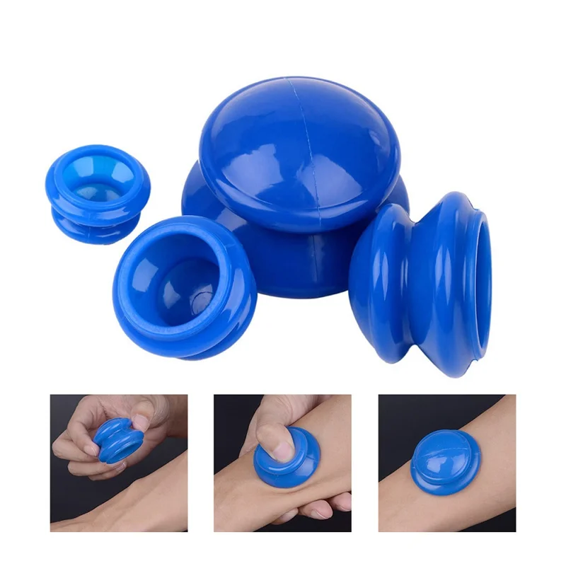 4Pcs/lot Facial Eye Massage Cupping Jar Health Care Cup Body Anti Cellulite Silicone Vacuum Massage Neck Face Back Massager Cups
4Pcs/lot Facial Eye Massage Cupping Jar Health Care Cup Body Anti Cellulite Silicone Vacuum Massage Neck Face Back Massager Cups