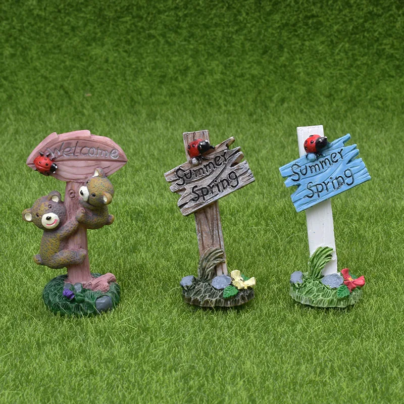 1PC Mini Welcome Stake Fairy Garden Miniature Bonsai Decor Craft Decorative Figurines Micro Landscape Doll House Accessories
1PC Mini Welcome Stake Fairy Garden Miniature Bonsai Decor Craft Decorative Figurines Micro Landscape Doll House Accessories
