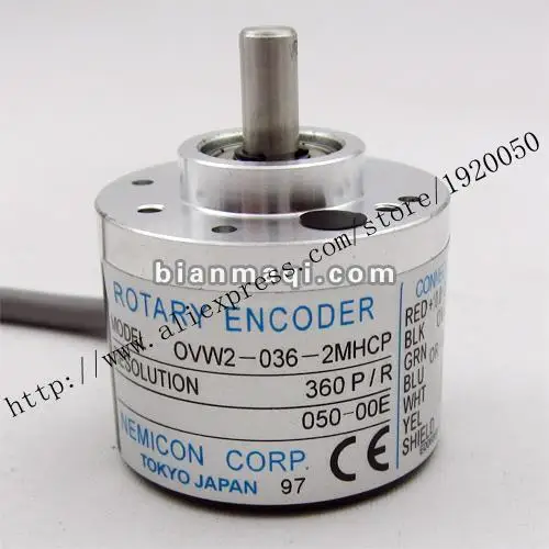 OVW2-036-2MHCP within the control NEMICON 360 line encoder shaft diameter 6mm outer diameter of 38mm
OVW2-036-2MHCP within the control NEMICON 360 line encoder shaft diameter 6mm outer diameter of 38mm