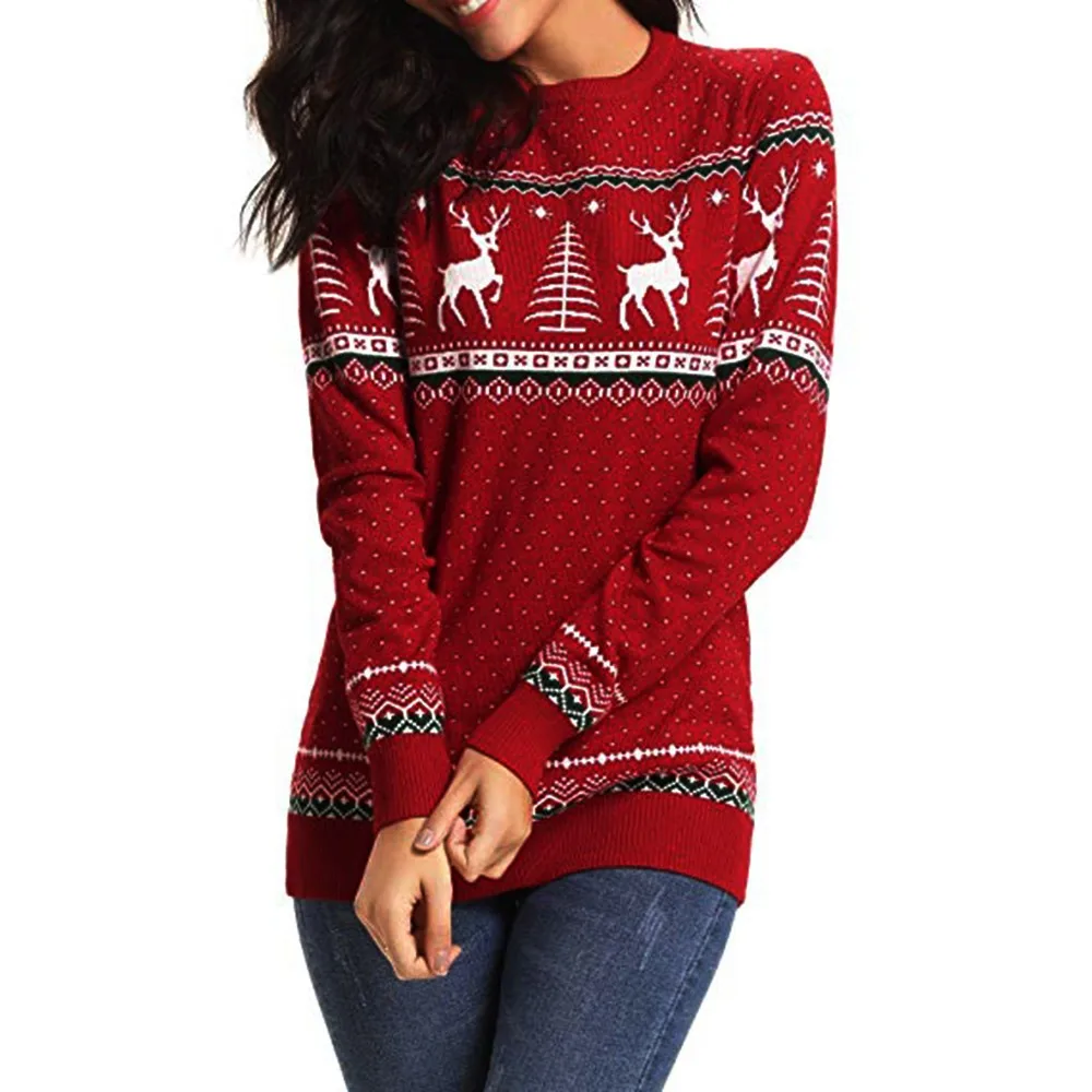 2018 Christmas Autumn Women T Shirt Printed Sweatshirt Tops O Neck Ladies Casual Pullover Long Sleeve T-Shirt
2018 Christmas Autumn Women T Shirt Printed Sweatshirt Tops O Neck Ladies Casual Pullover Long Sleeve T-Shirt