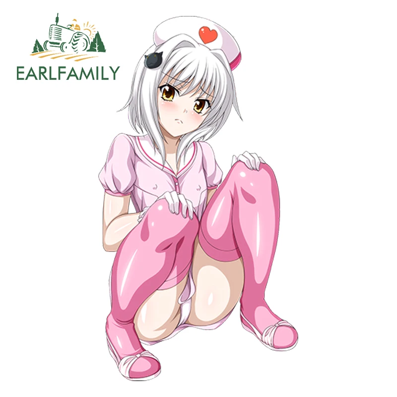 EARLFAMILY 13cm x 7.1cm Cute Female Nurse High School Cartoon Car Sticker Toujou Koneko Anime JDM Rear Windshield Car Styling
EARLFAMILY 13cm x 7.1cm Cute Female Nurse High School Cartoon Car Sticker Toujou Koneko Anime JDM Rear Windshield Car Styling