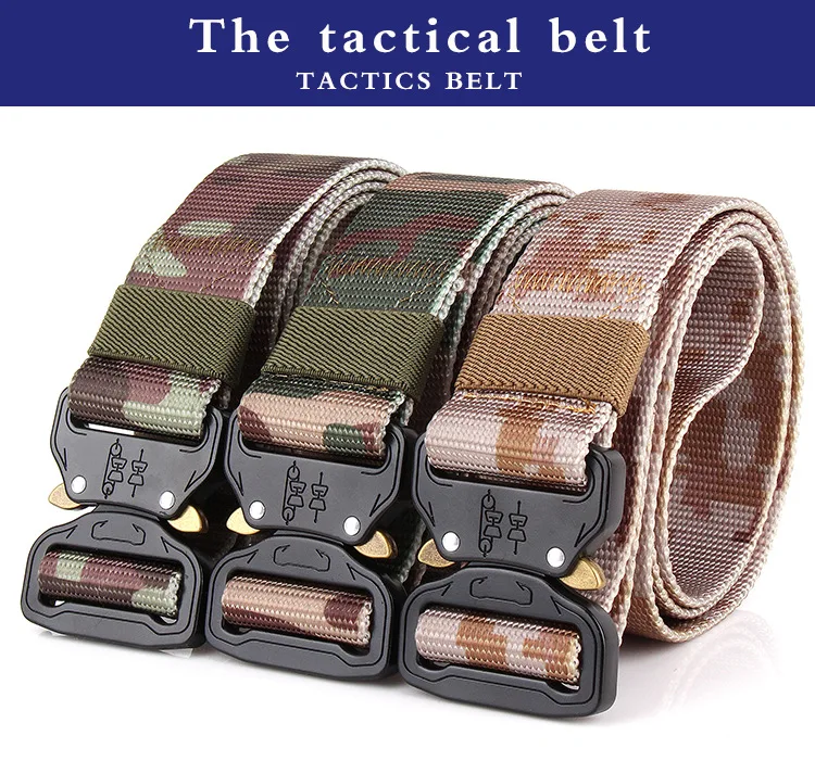 2018 tactical belt Hot Mens Tactical Belt Military Nylon Belt Outdoor multifunctional Training Belt Strap Zinc alloy ceintures
2018 tactical belt Hot Mens Tactical Belt Military Nylon Belt Outdoor multifunctional Training Belt Strap Zinc alloy ceintures