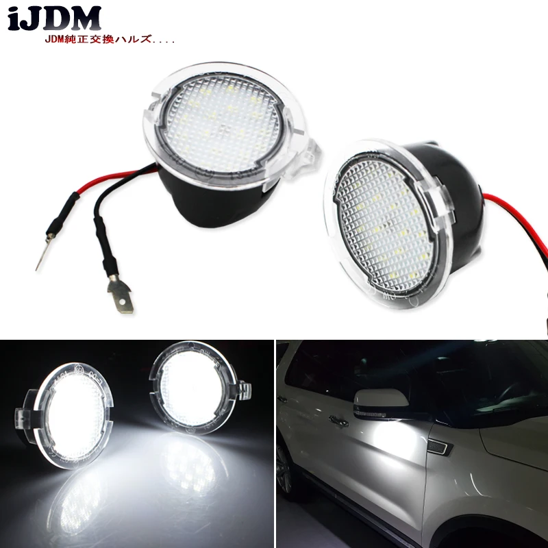 iJDM Direct Replace Under Side Mirror Puddle Lights For Ford F150 Raptor Edge Explorer Flex Fusion Lincoln Navigator Mark LT MKX
iJDM Direct Replace Under Side Mirror Puddle Lights For Ford F150 Raptor Edge Explorer Flex Fusion Lincoln Navigator Mark LT MKX