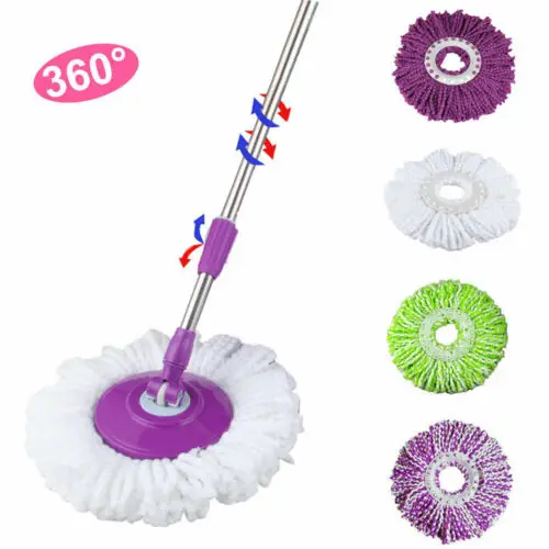 2/3/4 x Replacement Mop Round Micro Head Refill For 360° Spin Magic Mop Home Cleaning
2/3/4 x Replacement Mop Round Micro Head Refill For 360° Spin Magic Mop Home Cleaning