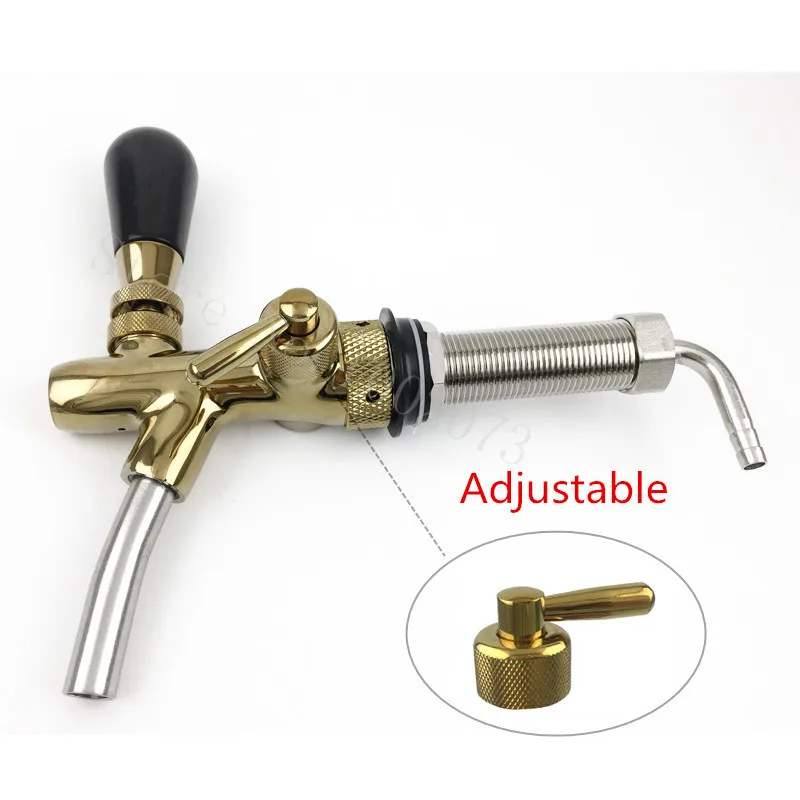 Adjustable Draft Beer Tap Faucet with chrome plating homebrew making Bar Keg Dispenser Tap
Adjustable Draft Beer Tap Faucet with chrome plating homebrew making Bar Keg Dispenser Tap