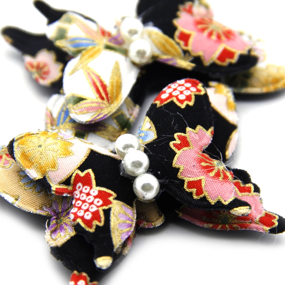 david angie 10 pcs Beads Double Layers Cloth Butterfly DIY Hair Accessories Hairpin Making Simulation Butterfly Han,10Yc5809
david angie 10 pcs Beads Double Layers Cloth Butterfly DIY Hair Accessories Hairpin Making Simulation Butterfly Han,10Yc5809