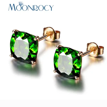 MOONROCY Rose Gold Color Cubic Zirconia CZ Square Green Crystal Earrings Stud For Women Girls Gift Drop Shipping Jewelry New
MOONROCY Rose Gold Color Cubic Zirconia CZ Square Green Crystal Earrings Stud For Women Girls Gift Drop Shipping Jewelry New