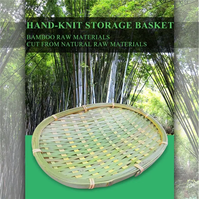 Bamboo Oval Shaped Fruit Plate Handmade Storage Tray Hand Knitted Bread Basket Food Fruit Basket Hotel Restaurant Tray
Bamboo Oval Shaped Fruit Plate Handmade Storage Tray Hand Knitted Bread Basket Food Fruit Basket Hotel Restaurant Tray
