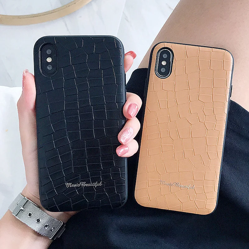 Stone Pattern PU Leather Case For iPhone 8 7 6 6S Plus Soft Silicone Stone Back Cover For iPhone XS Max X XR Fashion Marble Capa
Stone Pattern PU Leather Case For iPhone 8 7 6 6S Plus Soft Silicone Stone Back Cover For iPhone XS Max X XR Fashion Marble Capa