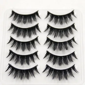 Tapered Cotton Thread False Eyelashes Thick Cross Exaggerated Soft Make-up Tool Fake Eyelashes Sexy Messy Handmade Eye Lashes
Tapered Cotton Thread False Eyelashes Thick Cross Exaggerated Soft Make-up Tool Fake Eyelashes Sexy Messy Handmade Eye Lashes