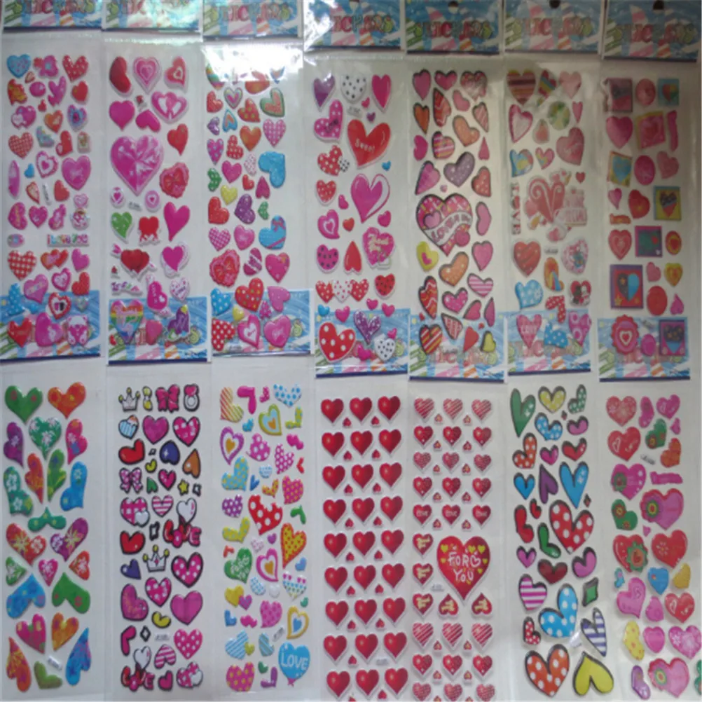 5 Sheets/set Love Heart Marine life Animals Scrapbooking Bubble Puffy Stickers Sea Fishes stickers Kawaii Emoji Reward Kids Toys 
5 Sheets/set Love Heart Marine life Animals Scrapbooking Bubble Puffy Stickers Sea Fishes stickers Kawaii Emoji Reward Kids Toys