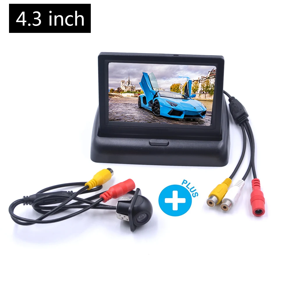 OTERLEEK 4.3 Inch Car Monitor NTSC / PAL Car Rear View Camera Rear View Video System For Backup Camera Support VCD DVD
OTERLEEK 4.3 Inch Car Monitor NTSC / PAL Car Rear View Camera Rear View Video System For Backup Camera Support VCD DVD
