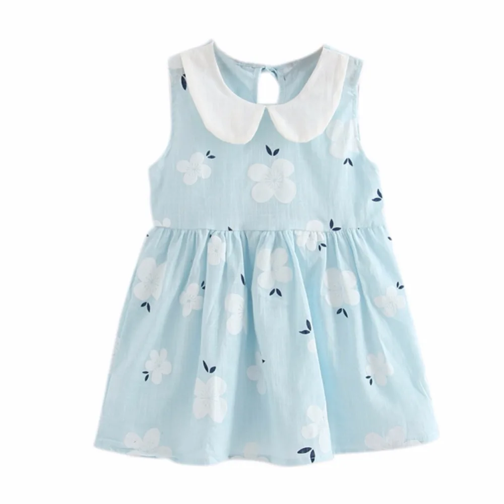 2018 Baby Girls Summer Dress Children Kids Dress Peter Pan Collar Dress Girls Cotton Kids Vest dress Children Clothing
2018 Baby Girls Summer Dress Children Kids Dress Peter Pan Collar Dress Girls Cotton Kids Vest dress Children Clothing