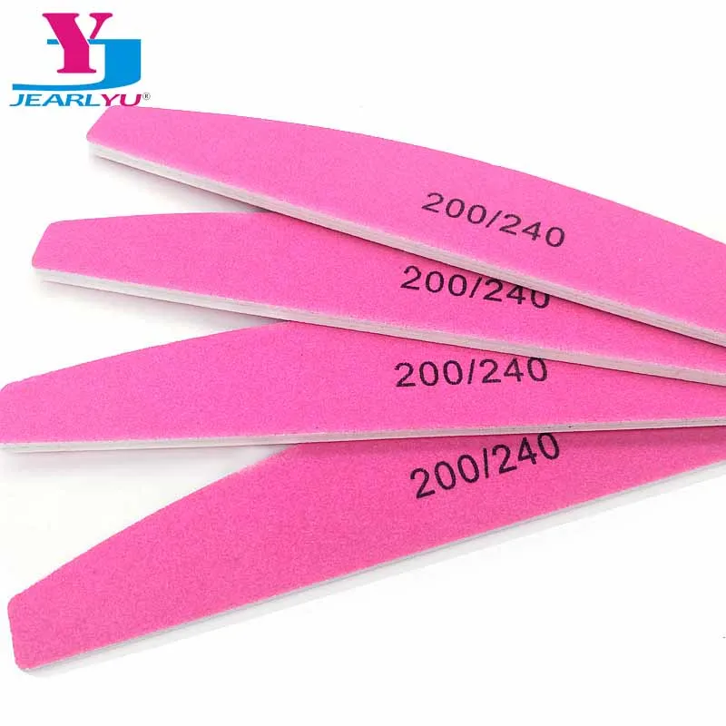 4pcs Rose Red Nail Files Moon Style Form Manicure Sanding Buffer Block 200/240 UV Gel Polish Nail Art Washable Sandpaper Tools
4pcs Rose Red Nail Files Moon Style Form Manicure Sanding Buffer Block 200/240 UV Gel Polish Nail Art Washable Sandpaper Tools