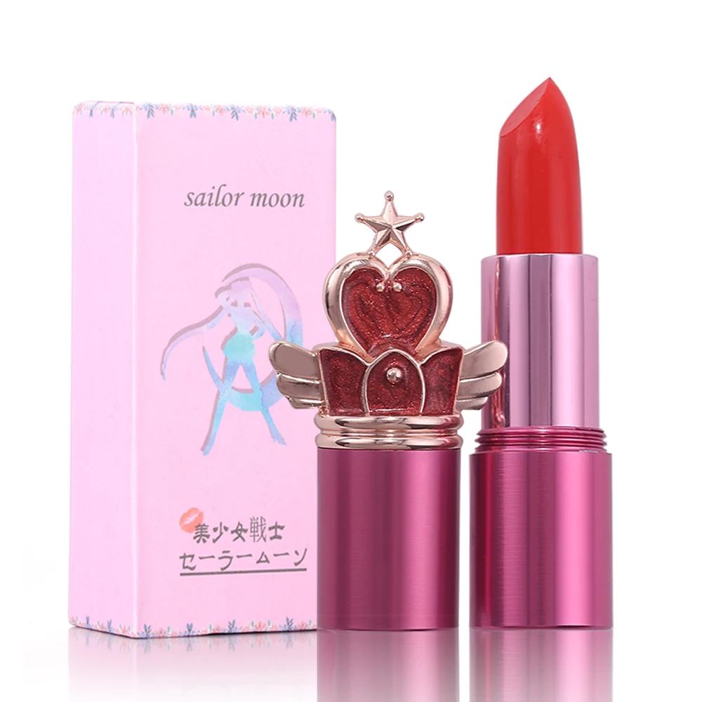 Sailor Moon Design Beauty Makeup Lipstick Popular Colors Long Lasting Lip Kit Matte lipstick Lip Cosmetics for Girl Gift
Sailor Moon Design Beauty Makeup Lipstick Popular Colors Long Lasting Lip Kit Matte lipstick Lip Cosmetics for Girl Gift
