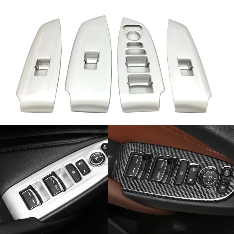 For Honda Accord 2018 LHD 4PCS Matte Silver ABS Chrome Car Interior Door Window Lift Glass Switch Buttons Cover Molding
For Honda Accord 2018 LHD 4PCS Matte Silver ABS Chrome Car Interior Door Window Lift Glass Switch Buttons Cover Molding