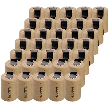real capacity 35pcs 4/5 SC battery 1200mah 1.2V NICD 4/5 SUBC batteries for power tools for BOSCH for DEWALT for CASALS
real capacity 35pcs 4/5 SC battery 1200mah 1.2V NICD 4/5 SUBC batteries for power tools for BOSCH for DEWALT for CASALS