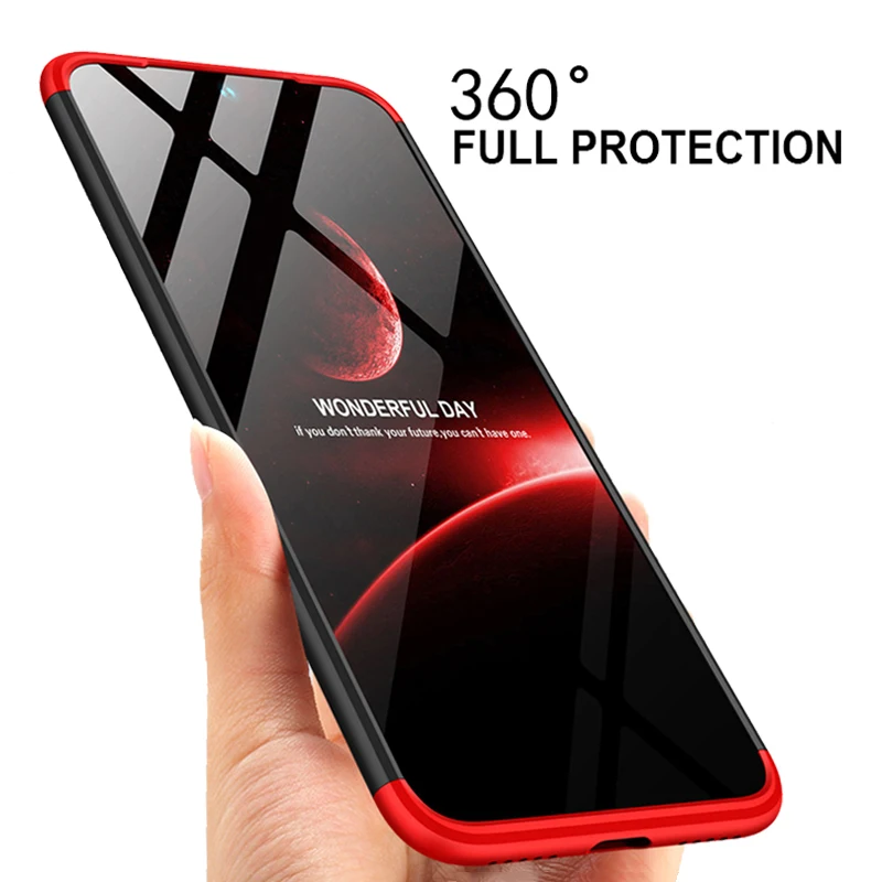 3-in-1 Plastic Hard 360 Tempered Glass + Case for Xiaomi Redmi Note 7 Anti-Shock Back Cover Case for Xiaomi Redmi Note 7 Pro 7A
3-in-1 Plastic Hard 360 Tempered Glass + Case for Xiaomi Redmi Note 7 Anti-Shock Back Cover Case for Xiaomi Redmi Note 7 Pro 7A