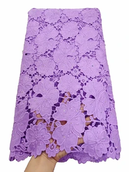 white african lace fabrics 5yard snow purple guipure lace fabric 2019 high quality african cord lace fabric for wedding dresses
white african lace fabrics 5yard snow purple guipure lace fabric 2019 high quality african cord lace fabric for wedding dresses