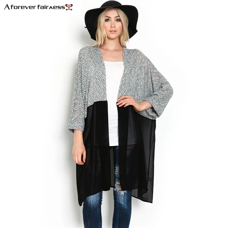 A Forever 2019 Women Kimono Cardigan Knitted Chiffon Blouse Shirt Female Long Casual Chiffon Cardigans Kimonos XS-3XL AFF440
A Forever 2019 Women Kimono Cardigan Knitted Chiffon Blouse Shirt Female Long Casual Chiffon Cardigans Kimonos XS-3XL AFF440