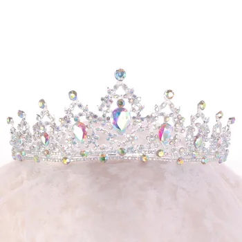 FORSEVEN Silver Color Rhinestone Crystal Tiara Crown de Noiva Headpiece Bridal Head Jewelry Women Wedding Hair Accessories
FORSEVEN Silver Color Rhinestone Crystal Tiara Crown de Noiva Headpiece Bridal Head Jewelry Women Wedding Hair Accessories