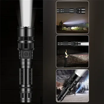 Tactical Military LED Flashlight 18650 Multifunctional T6 Direct Charge Torch With 5-Mode Linterna Led Zaklamp Lanterna 40JUN25
Tactical Military LED Flashlight 18650 Multifunctional T6 Direct Charge Torch With 5-Mode Linterna Led Zaklamp Lanterna 40JUN25