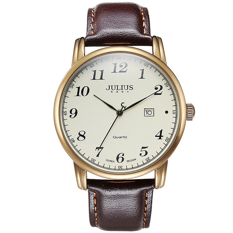 Hot men business clasic dress wrist watches fashion casual quartz Male calendar leather band watch Luxury brand Julius 508 clock
Hot men business clasic dress wrist watches fashion casual quartz Male calendar leather band watch Luxury brand Julius 508 clock