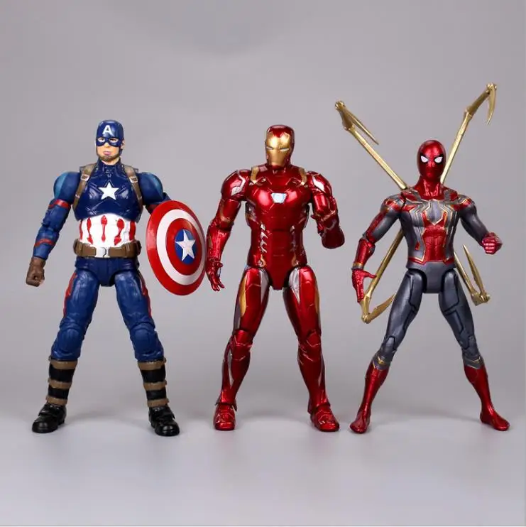Marvel Avengers All Characters Infinity War Vision Thanos Spider-man Hulk Iron Man Scarlet Witch PVC Action Figure Toys
Marvel Avengers All Characters Infinity War Vision Thanos Spider-man Hulk Iron Man Scarlet Witch PVC Action Figure Toys