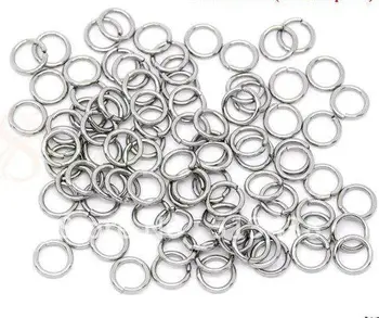 1000pcs 6*1mm strong Stainless steel Jump Ring&split Rings .fashion jewelry accessories.DIY chain necklace
1000pcs 6*1mm strong Stainless steel Jump Ring&split Rings .fashion jewelry accessories.DIY chain necklace