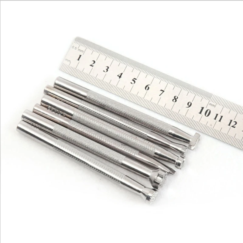 6Pcs/Set Leather Printing Tool Alloy Carving Making Craft Punch Stamps Handmade Sculpture Printed DIY
6Pcs/Set Leather Printing Tool Alloy Carving Making Craft Punch Stamps Handmade Sculpture Printed DIY
