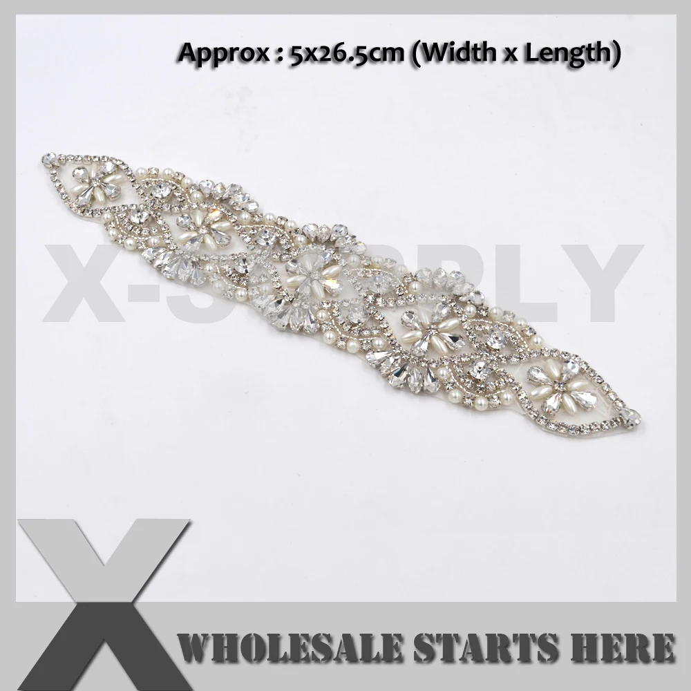 Diamante Beaded Crystal Rhinestone Applique For Bridal Wedding Decoration Accessories Sash Belt
Diamante Beaded Crystal Rhinestone Applique For Bridal Wedding Decoration Accessories Sash Belt