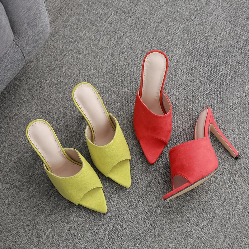 AGUTZM Simmi EGO Briana Bitch INS Hot Pointy Stiletto High Heel Slippers Sandals Woman Shoes Candy Orange Blue Green Nude Blc
AGUTZM Simmi EGO Briana Bitch INS Hot Pointy Stiletto High Heel Slippers Sandals Woman Shoes Candy Orange Blue Green Nude Blc