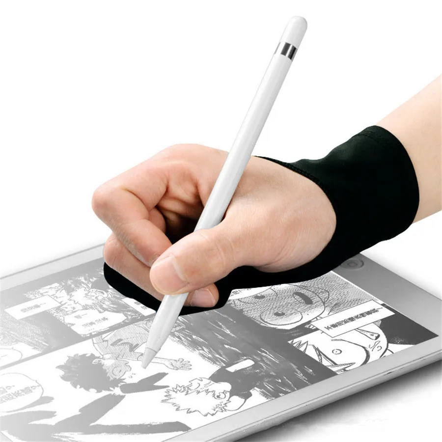 2PCS=1Pair Professional Two Finger Gloves Touch Anti-missing Flat Anti-sweat Paintings Gloves Artist Drawing Pen Graphic Tablet
2PCS=1Pair Professional Two Finger Gloves Touch Anti-missing Flat Anti-sweat Paintings Gloves Artist Drawing Pen Graphic Tablet