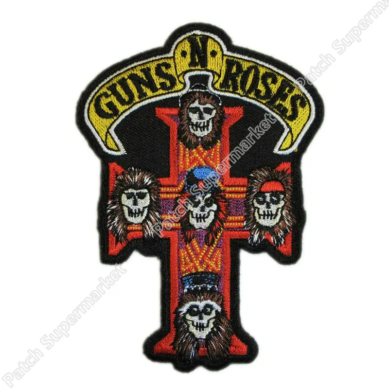 4.5" GUNS N ROSES Metal Rock Punk retro sew applique iron on patch Biker Vest Patch embroidery
4.5" GUNS N ROSES Metal Rock Punk retro sew applique iron on patch Biker Vest Patch embroidery