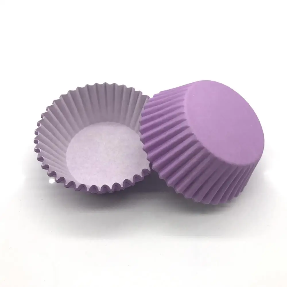 LIFETALK 200 Pieces Solid Color Birthday Party DIY Cup Cake Decorations Tool Purple Baking Paper Cupcake Molds
LIFETALK 200 Pieces Solid Color Birthday Party DIY Cup Cake Decorations Tool Purple Baking Paper Cupcake Molds