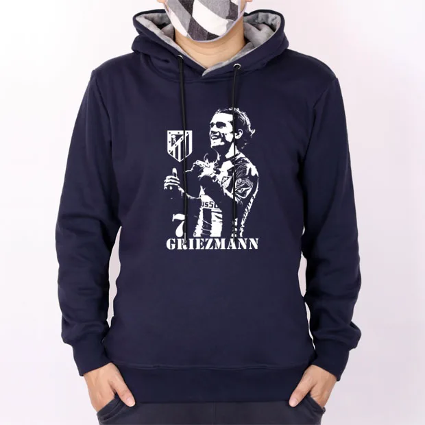 Fashion Hooides Men's Thick Clothes Antoine Griezmann Winter Sweatshirts Hip Hop Streetwear Solid Madrid French France 
Fashion Hooides Men's Thick Clothes Antoine Griezmann Winter Sweatshirts Hip Hop Streetwear Solid Madrid French France