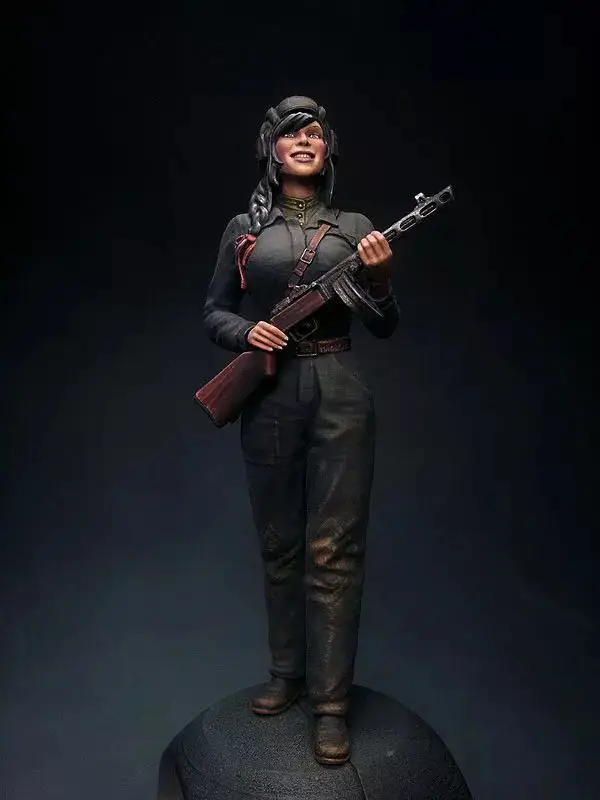 1/16 Scale WW2 Soviet Female Soldier Holding PPSh41 World War II Miniatures Unpainted Resin Model Kit Figure Free Shipping
1/16 Scale WW2 Soviet Female Soldier Holding PPSh41 World War II Miniatures Unpainted Resin Model Kit Figure Free Shipping