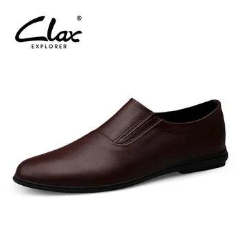 CLAX Mens Shoe Genuine Leather 2019 Spring Summer Male Boat Shoes Pointed Toe Leather Loafers Man Flat Moccasins Soft Breathable
CLAX Mens Shoe Genuine Leather 2019 Spring Summer Male Boat Shoes Pointed Toe Leather Loafers Man Flat Moccasins Soft Breathable